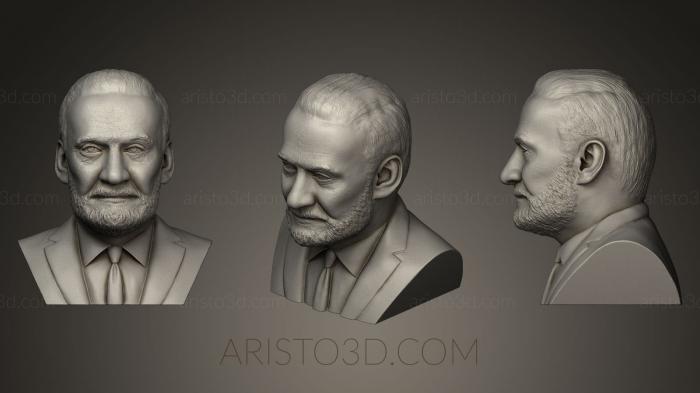 Busts and bas-reliefs of famous people (BUSTC_0084) 3D model for CNC machine